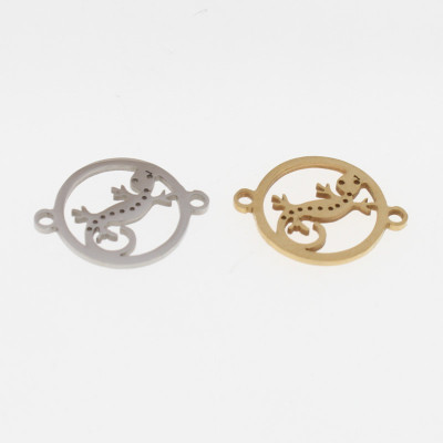 Connector lizard two color variants surgical steel