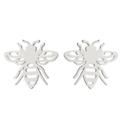 Surgical steel bee earrings