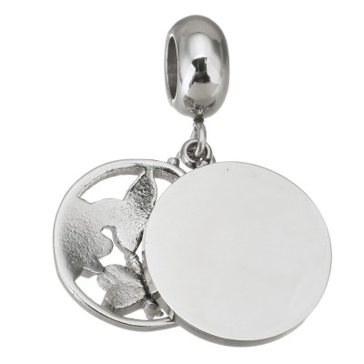 Eyelet pendant surgical steel