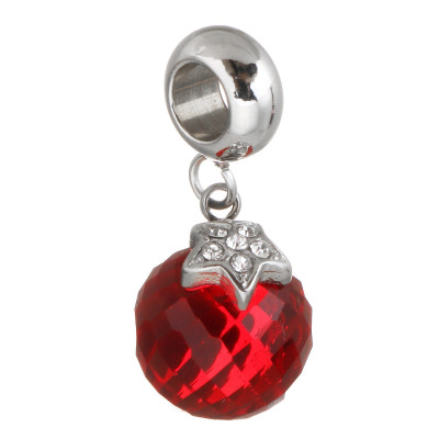 Eyelet pendant surgical steel