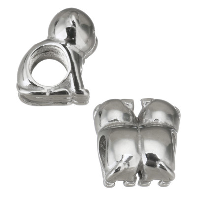 Korálek dvě štěnátka chirurgická ocel