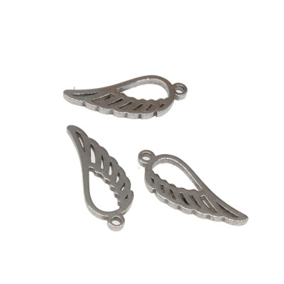 Pendant small angel wing made of surgical steel