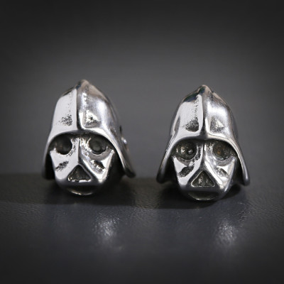 Bead helmet with surgical steel skull