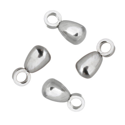 Pendant 6.30 x 2.50 mm, surgical steel