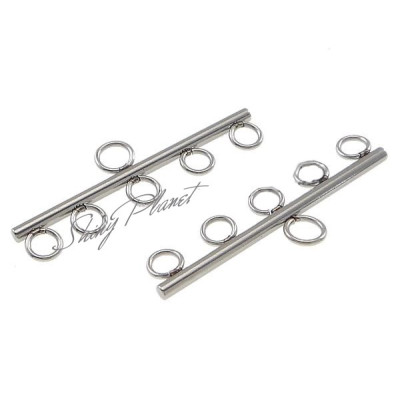 Five-row hanger, 10pcs, surgical steel
