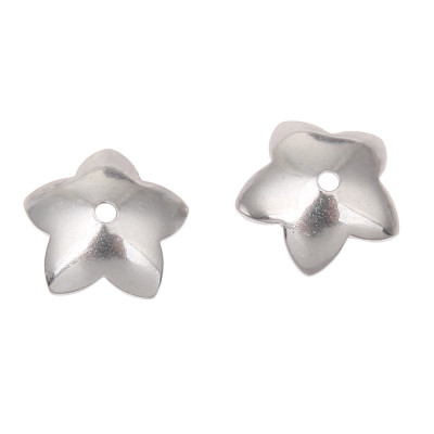 Chapel flower 7.5 mm made of surgical steel