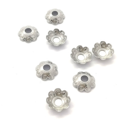 Chapel decorated with 6.70 mm made of surgical steel, two color variants