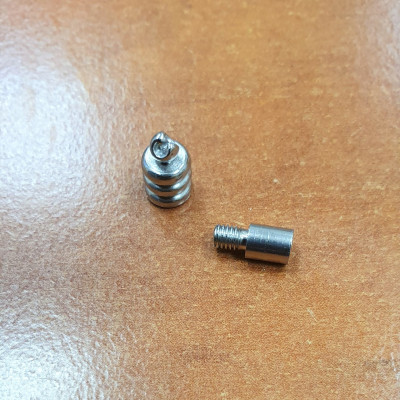 3,20mm decorative ending of surgical steel