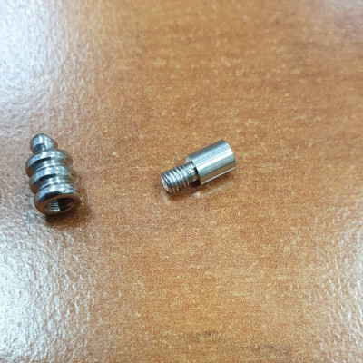 3,20mm decorative ending of surgical steel