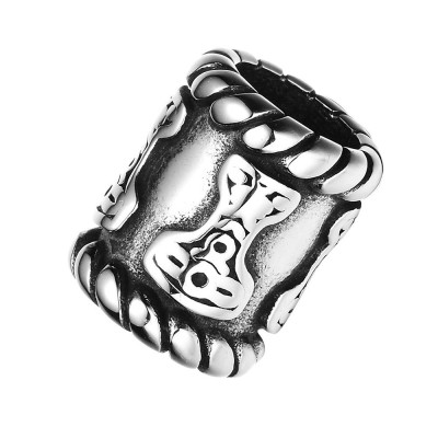 Bead with a large draw-through