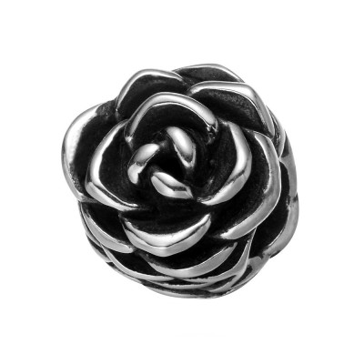 Surgical steel large bead