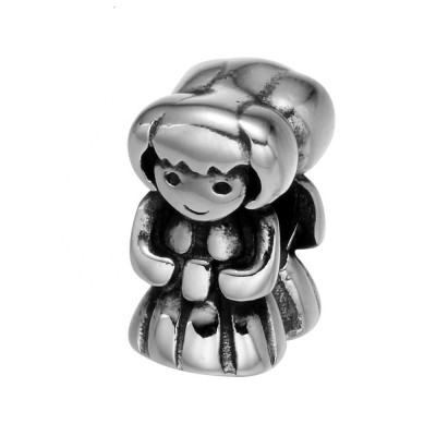 Little surgical steel bead little girl