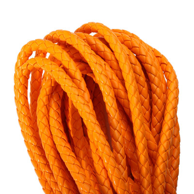 PU cord braided braided 6mm choice of color variants