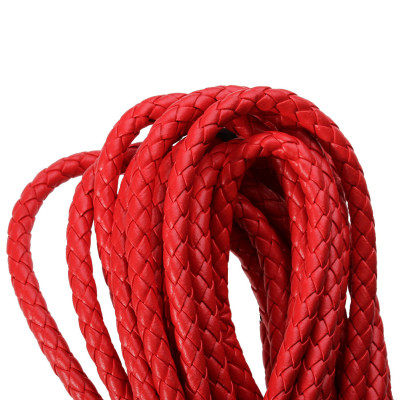 PU cord braided braided 6mm choice of color variants