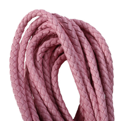 PU cord braided braided 6mm choice of color variants