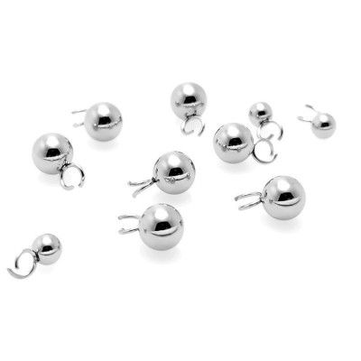Přívěsek kulička 4mm z chirurgické oceli