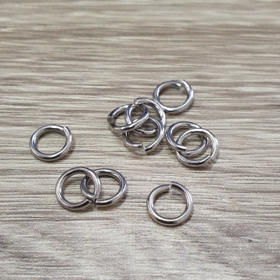 Open ring 10 x 1,5 mm stainless steel 316