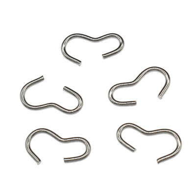 Spojovací oválek z chirurgické oceli větší 11 x 6mm