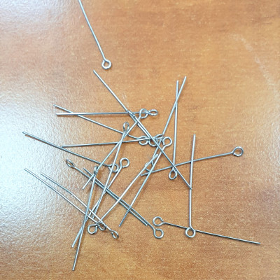 Eyelet needle 35mm made of surgical steel