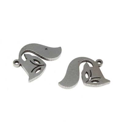 Přívěsek lištička z chirurgické oceli