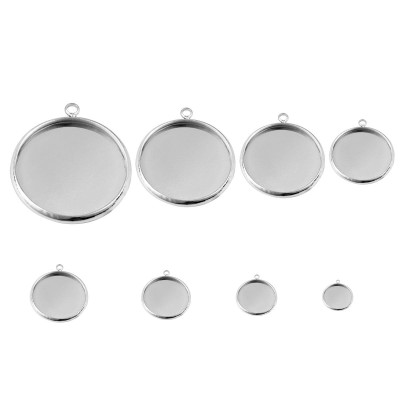 Pendant with bowl and flap of different sizes