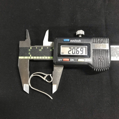 316 Stainless Steel Hook Earwire DIY original color