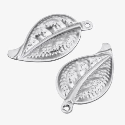 Pendant ticket of surgical steel