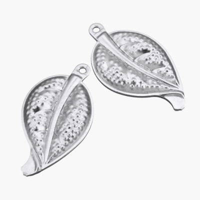 Pendant ticket of surgical steel