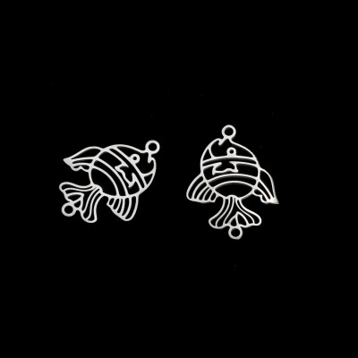 Konektor rybka z chirurgické oceli dvě barevné kombinace