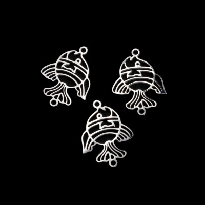 Konektor rybka z chirurgické oceli dvě barevné kombinace