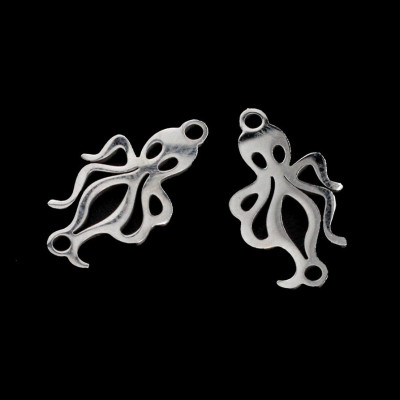 Octopus connector two color variants surgical steel