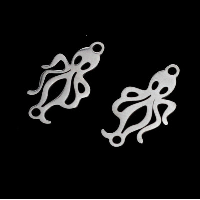 Octopus connector two color variants surgical steel