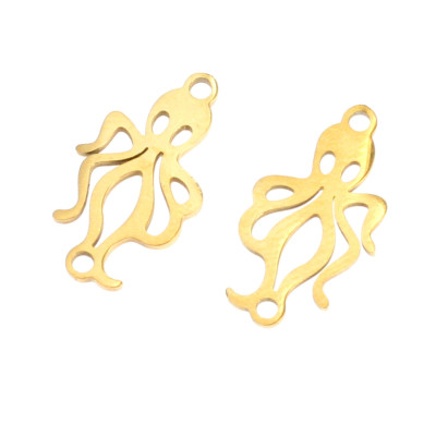 Octopus connector two color variants surgical steel