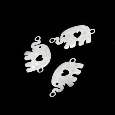 Elephant connector two color variants of surgical steel