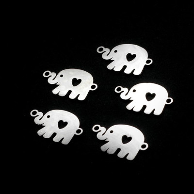 Elephant connector two color variants of surgical steel