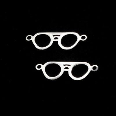 Connector glasses two color variants of surgical steel