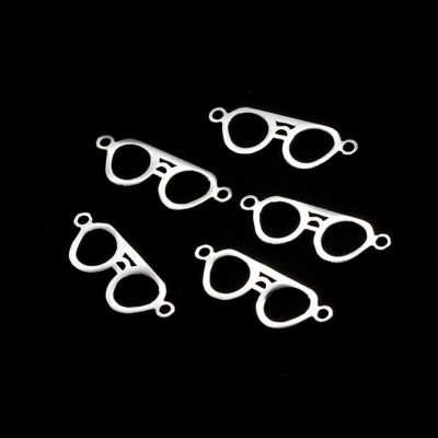 Connector glasses two color variants of surgical steel
