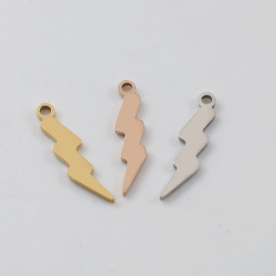 Lightning connector three color variants of surgical steel