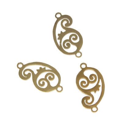 Pepper connector two color variants of surgical steel