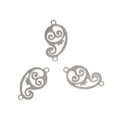 Pepper connector two color variants of surgical steel