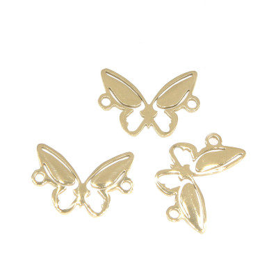 Konektor motýlek dvě barevné varianty chirurgická ocel