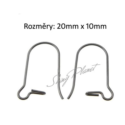 304 Stainless steel Kidney Afrohook lockable small size 20mm