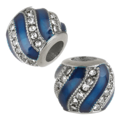 Korálek se šatonovou vlnovkou vyrobený z chirurgické oceli