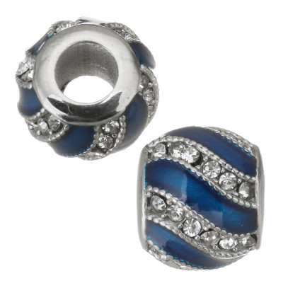 Korálek se šatonovou vlnovkou vyrobený z chirurgické oceli