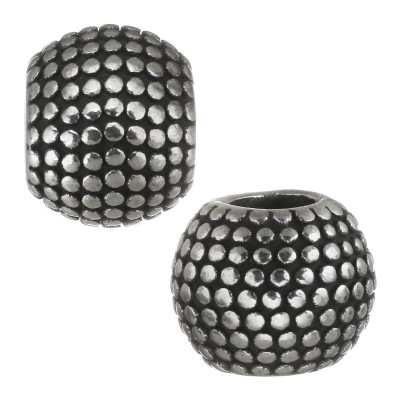 Surgical steel large bead