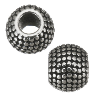 Surgical steel large bead