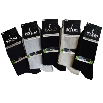 Men's socks with bamboo thread