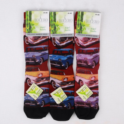 Men's fine bamboo fiber socks-veterans
