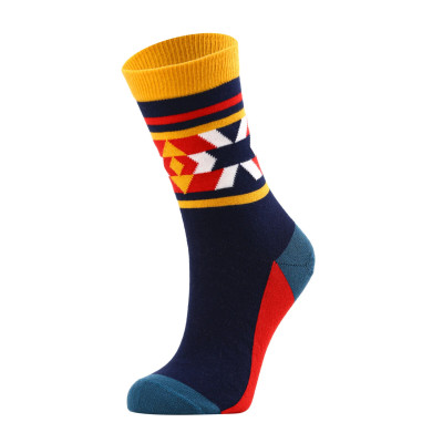 Women's brightly colored socks made of quality combed cotton