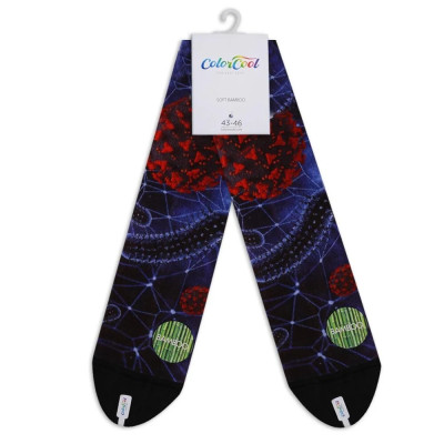 Men's fine socks made of bamboo fiber-virus